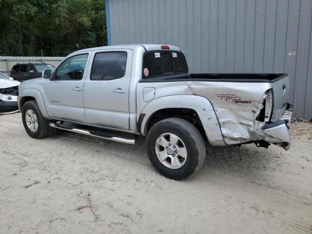 5TEJU62NX8Z492875 - 2008 TOYOTA TACOMA DOUBLE CAB PRERUNNER SILVER photo 2