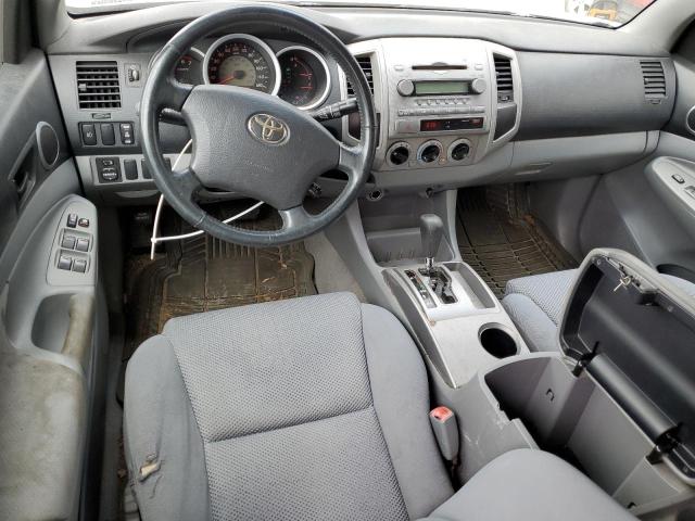 5TEJU62NX8Z492875 - 2008 TOYOTA TACOMA DOUBLE CAB PRERUNNER SILVER photo 8