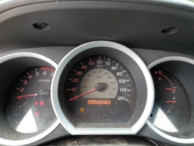 5TEJU62NX8Z492875 - 2008 TOYOTA TACOMA DOUBLE CAB PRERUNNER SILVER photo 9