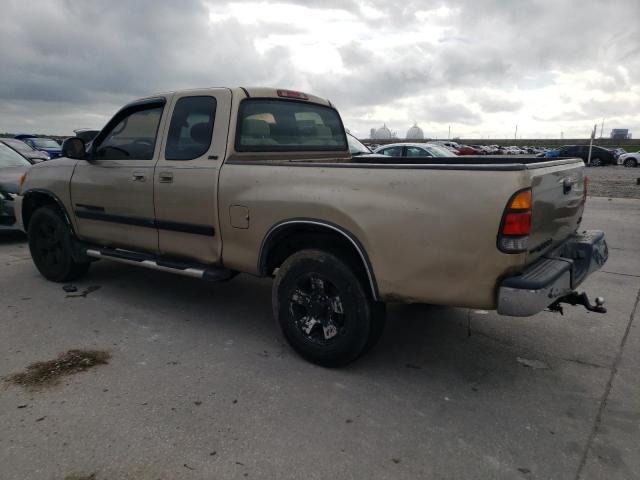5TBRT341X3S421463 - 2003 TOYOTA TUNDRA ACCESS CAB SR5 GOLD photo 2