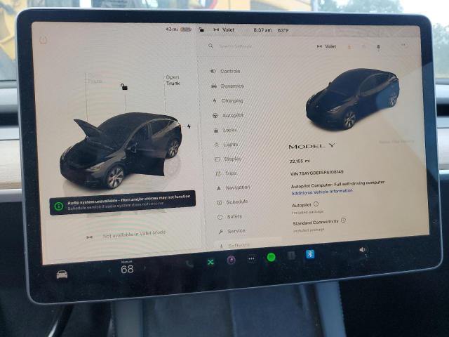 7SAYGDEE5PA108149 - 2023 TESLA MODEL Y 黑色 照片 9