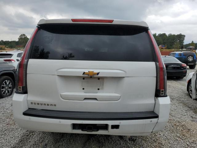 1GNSCHKC5JR347849 - 2018 CHEVROLET SUBURBAN C1500 LT WHITE photo 6