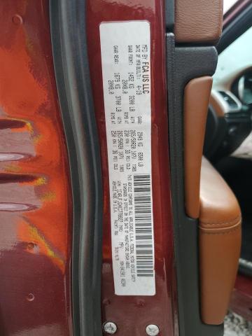 1C4RJFJGXKC778827 - 2019 JEEP GRAND CHER SUMMIT Қызыл фото 14