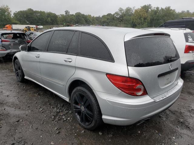 4JGCB65E99A089634 - 2009 MERCEDES-BENZ R 350 4MATIC SILVER photo 2