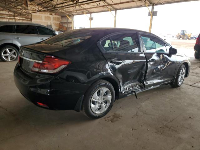 19XFB2F55FE003799 - 2015 HONDA CIVIC LX BLACK photo 3