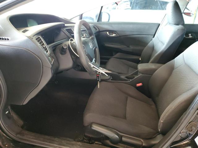19XFB2F55FE003799 - 2015 HONDA CIVIC LX BLACK photo 7