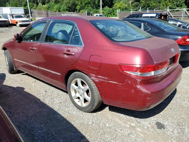1HGCM66573A068920 - 2003 HONDA ACCORD EX RED photo 2