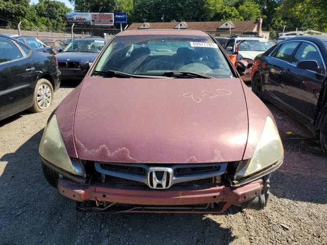 1HGCM66573A068920 - 2003 HONDA ACCORD EX RED photo 5