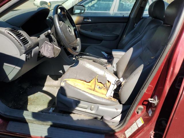 1HGCM66573A068920 - 2003 HONDA ACCORD EX RED photo 7