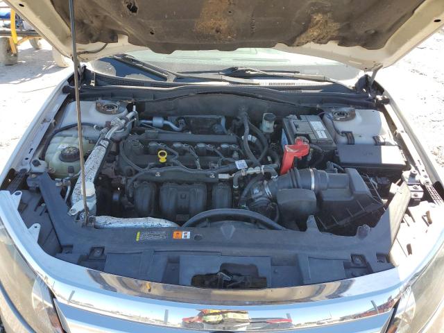 3FAHP0HA6AR210699 - 2010 FORD FUSION SE SILVER photo 11