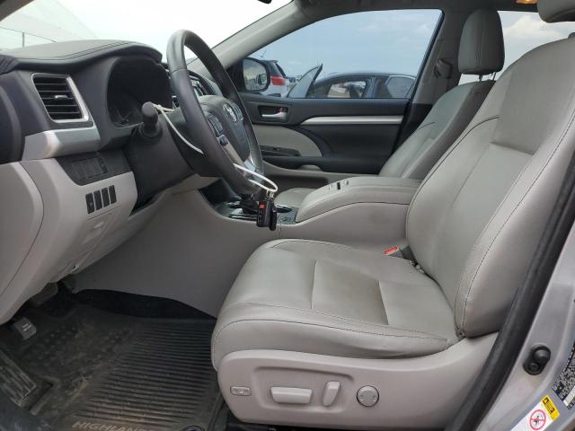 5TDJKRFH3ES029318 - 2014 TOYOTA HIGHLANDER XLE ვერცხლისფერი ფოტო 7