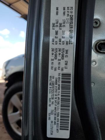 1C6RD7GT5CS172190 - 2012 DODGE RAM 1500 SLT 灰色 照片 13