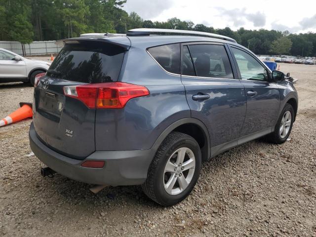 2T3RFREV4EW194209 - 2014 TOYOTA RAV4 XLE ლურჯი ფოტო 3
