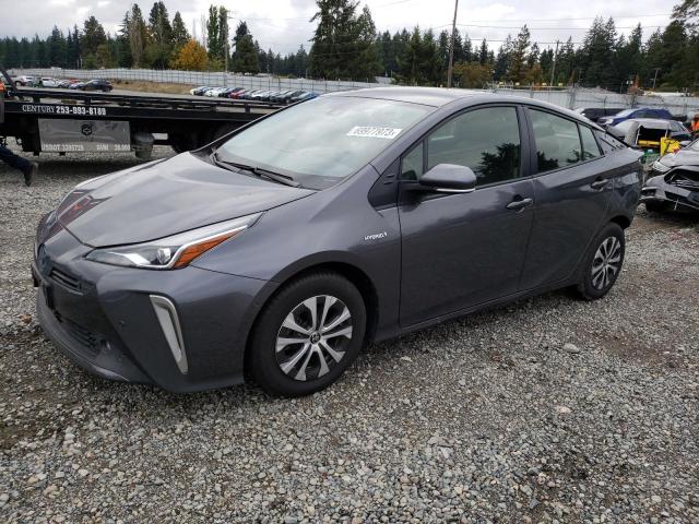 JTDL9MFU5N3036308 - 2022 TOYOTA PRIUS LE GRAY photo 1