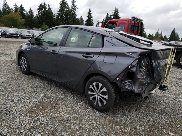 JTDL9MFU5N3036308 - 2022 TOYOTA PRIUS LE GRAY photo 2