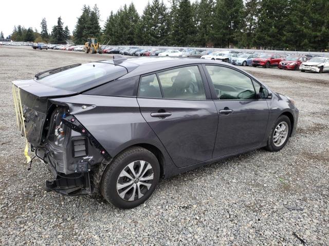 JTDL9MFU5N3036308 - 2022 TOYOTA PRIUS LE GRAY photo 3