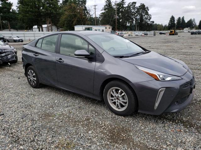 JTDL9MFU5N3036308 - 2022 TOYOTA PRIUS LE GRAY photo 4