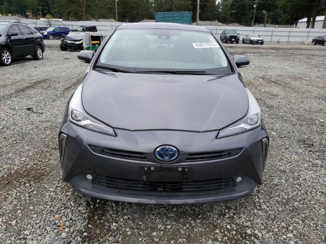 JTDL9MFU5N3036308 - 2022 TOYOTA PRIUS LE GRAY photo 5