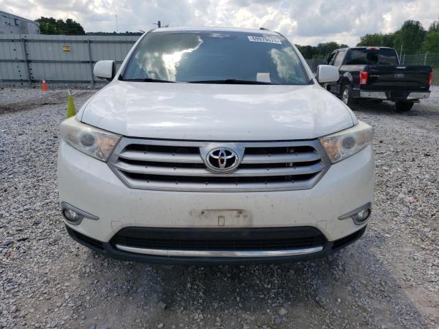 5TDDK3EH2DS219623 - 2013 TOYOTA HIGHLANDER LIMITED WHITE photo 5