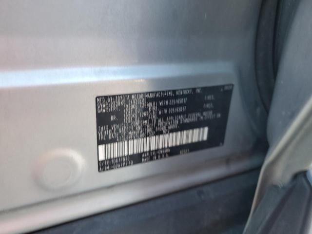 4T3L6RFV1LU001337 - 2020 TOYOTA RAV4 LE ვერცხლისფერი ფოტო 13