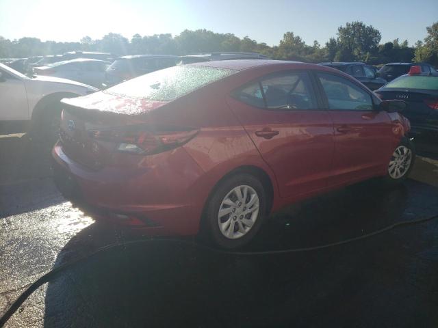 5NPD74LFXLH525921 - 2020 HYUNDAI ELANTRA SE RED photo 3