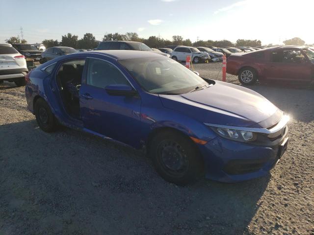 2HGFC2F54JH594719 - 2018 HONDA CIVIC LX BLUE photo 4