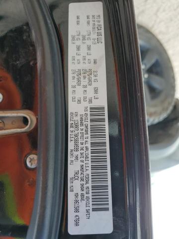 1C6RR7LT6KS660599 - 2019 RAM 1500 CLASS SLT შავი ფოტო 12