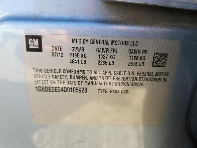 1G6DE5E54D0105928 - 2013 CADILLAC CTS LUXURY COLLECTION Gümüş foto 12