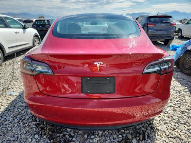 5YJ3E1EA7NF185355 - 2022 TESLA MODEL 3 RED photo 6