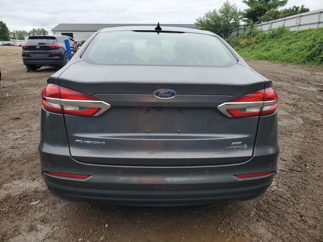 3FA6P0LUXKR108008 - 2019 FORD FUSION SE CHARCOAL photo 6