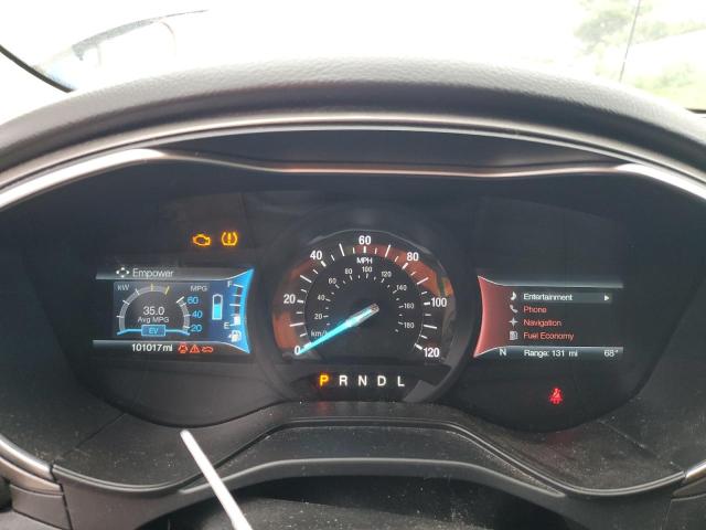 3FA6P0LUXKR108008 - 2019 FORD FUSION SE CHARCOAL photo 9