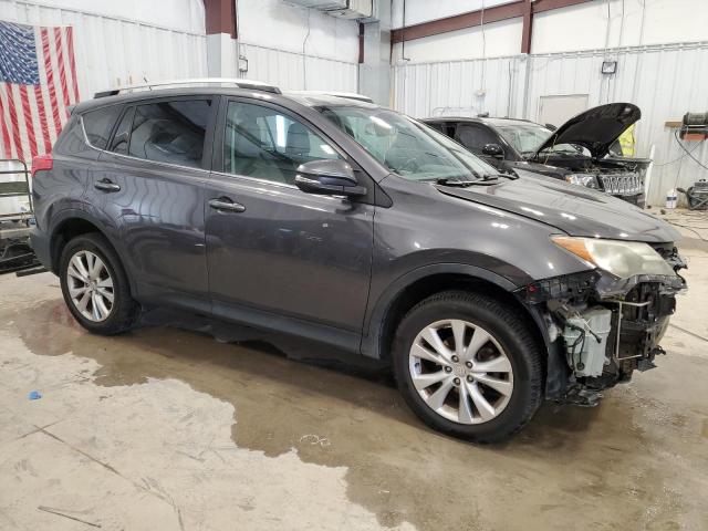 2T3YFREV2DW024375 - 2013 TOYOTA RAV4 LIMITED GRAY photo 4