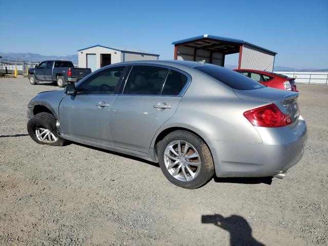 JNKBV61F88M252968 - 2008 INFINITI G35 SILVER photo 2