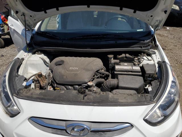 KMHCT4AE9HU253937 - 2017 HYUNDAI ACCENT SE Biały zdjęcie 11