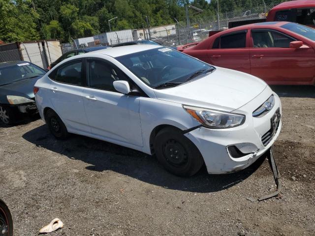 KMHCT4AE9HU253937 - 2017 HYUNDAI ACCENT SE Biały zdjęcie 4