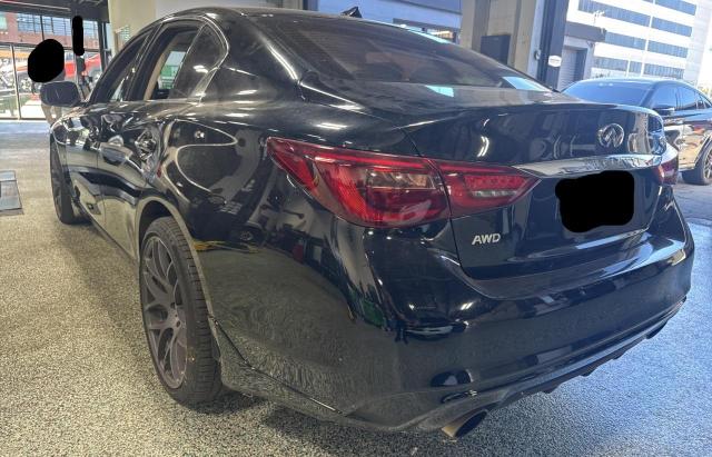 JN1EV7AR6KM553750 - 2019 INFINITI Q50 LUXE BLACK photo 3