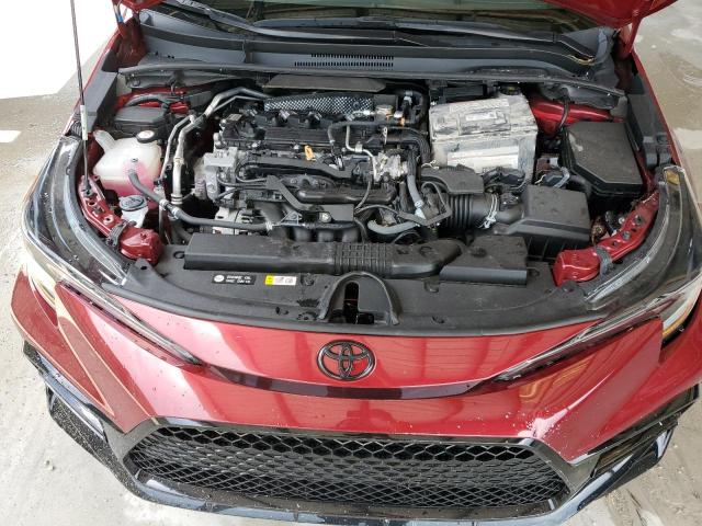 5YFS4MCE2NP112498 - 2022 TOYOTA COROLLA SE წითელი ფოტო 11