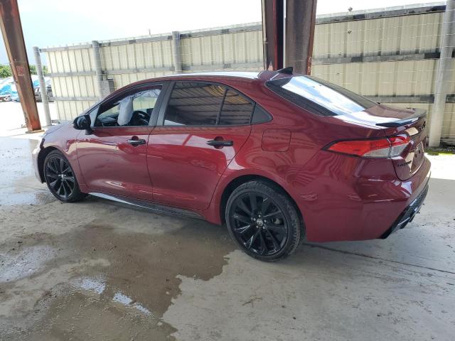5YFS4MCE2NP112498 - 2022 TOYOTA COROLLA SE წითელი ფოტო 2