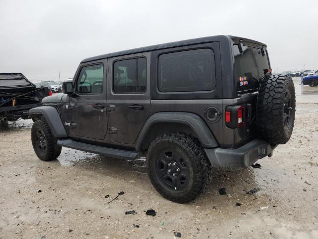 1C4HJXDG0KW658790 - 2019 JEEP WRANGLER U SPORT GRAY photo 2