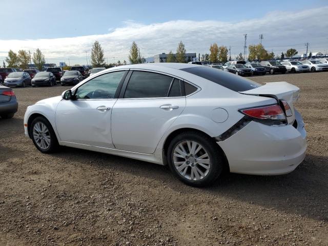 1YVHZ8CH5D5M05136 - 2013 MAZDA 6 GRAND TOURING WHITE photo 2