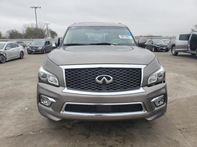 JN8AZ2NF3F9574183 - 2015 INFINITI QX80 BEIGE photo 5