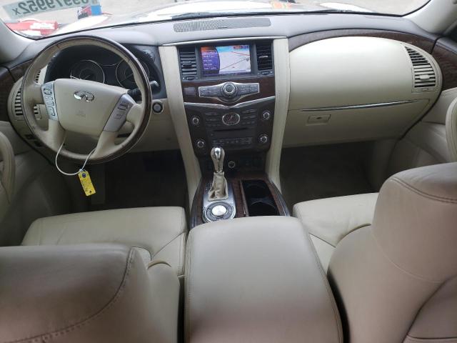 JN8AZ2NF3F9574183 - 2015 INFINITI QX80 BEIGE photo 8