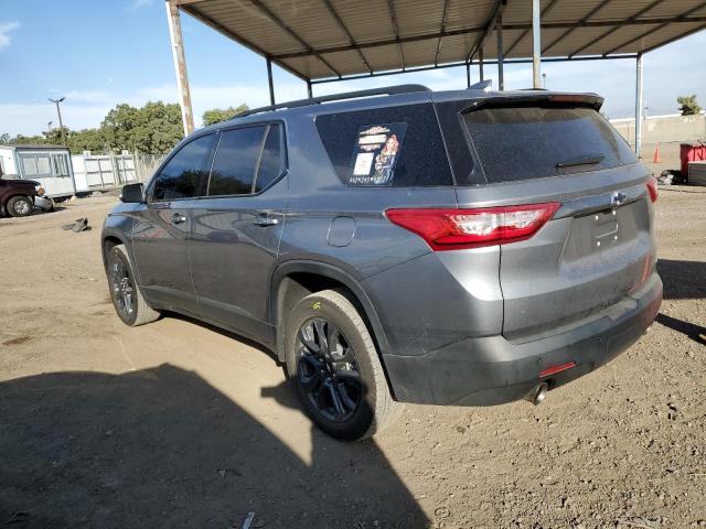 1GNERJKW5MJ122945 - 2021 CHEVROLET TRAVERSE RS GRAY photo 2