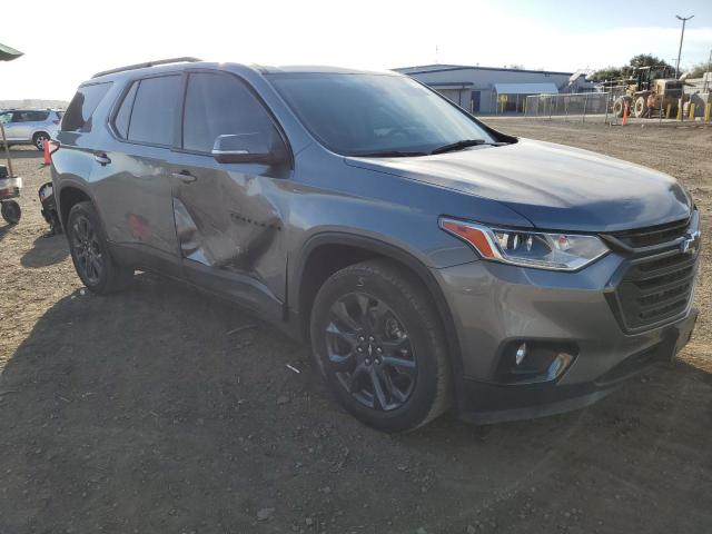 1GNERJKW5MJ122945 - 2021 CHEVROLET TRAVERSE RS GRAY photo 4