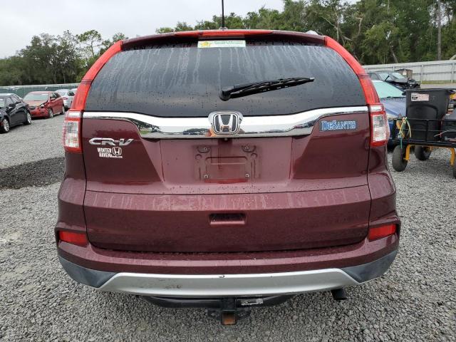 2HKRM3H79FH520661 - 2015 HONDA CR-V EXL BURGUNDY photo 6