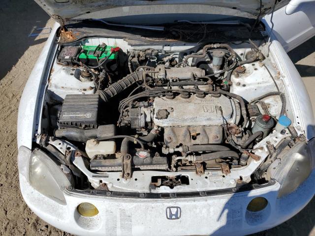 JHMEG124XPS006408 - 1993 HONDA CIVIC DEL SOL S WHITE photo 11