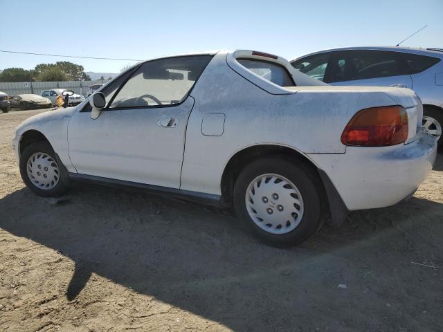 JHMEG124XPS006408 - 1993 HONDA CIVIC DEL SOL S WHITE photo 2