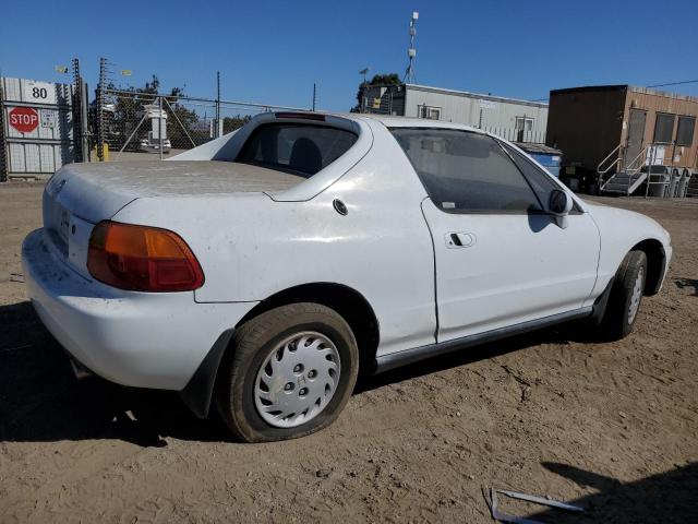 JHMEG124XPS006408 - 1993 HONDA CIVIC DEL SOL S WHITE photo 3