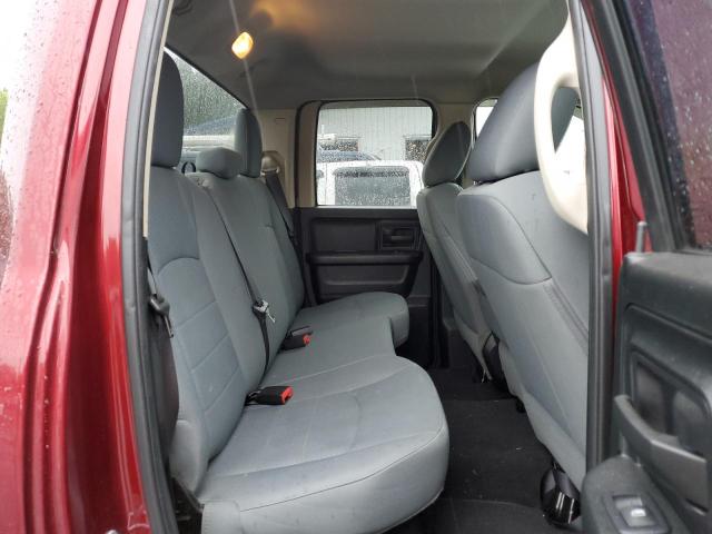 1C6RR7FG2HS707005 - 2017 RAM 1500 ST მუქწითელი ფოტო 10