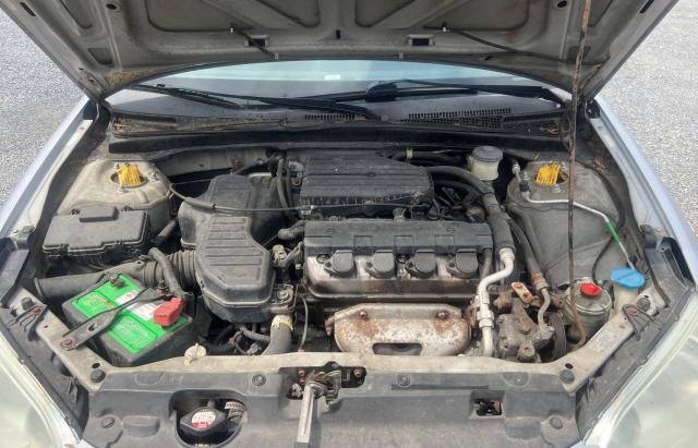 1HGEM22385L010134 - 2005 HONDA CIVIC DX VP Արծաթագույն լուսանկար 7